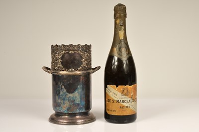Lot 150 - A vintage rare bottle 1923 De Saint-Marceaux & Co champagne