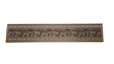 Lot 179 - A large late 19th Century Victorian beadwork panel