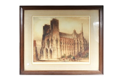 Lot 195 - James Alphege Brewer (1881-1946), large format etching printed in colours