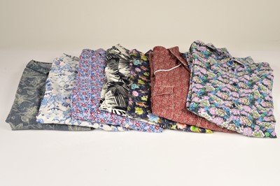 Lot 225 - Seven gentleman's patterned shirts worn by Dave Myers