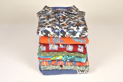 Lot 229 - Nine gentleman's patterned shirts worn by Dave Myers
