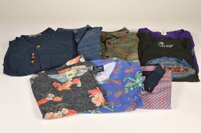 Lot 234 - Eight gentleman's t shirts and shirts worn by Dave Myers