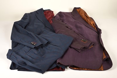 Lot 241 - A Richard Smith bespoke sports jacket in aubergine