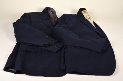 Lot 249 - A Vicomte blue gentleman's sports jacket