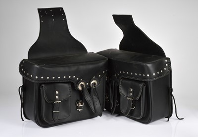 Lot 268 - A pair of motorcycle panniers