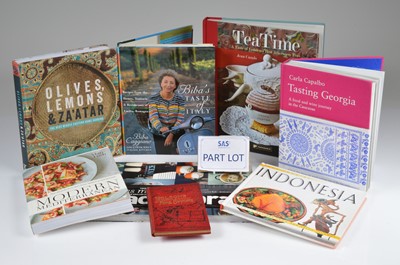 Lot 282 - A good collection of themed cookery books