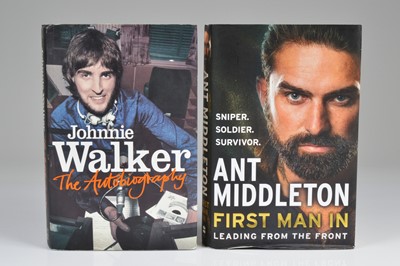 Lot 283 - Two signed hardback modern autobiographies