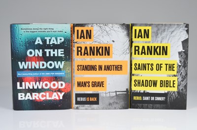 Lot 284 - Two signed hardback Ian Rankin Rebus novels