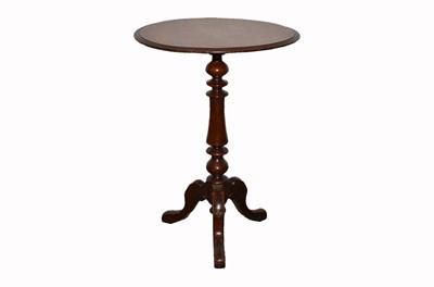 Lot 298 - A stained beech circular topped tripod table