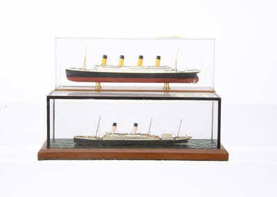 Lot 816 - Modern 1:1200 Ship Models