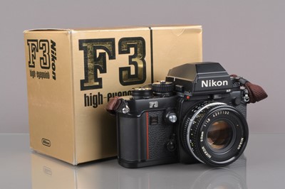 Lot 214 - A Nikon F3 HP SLR Camera