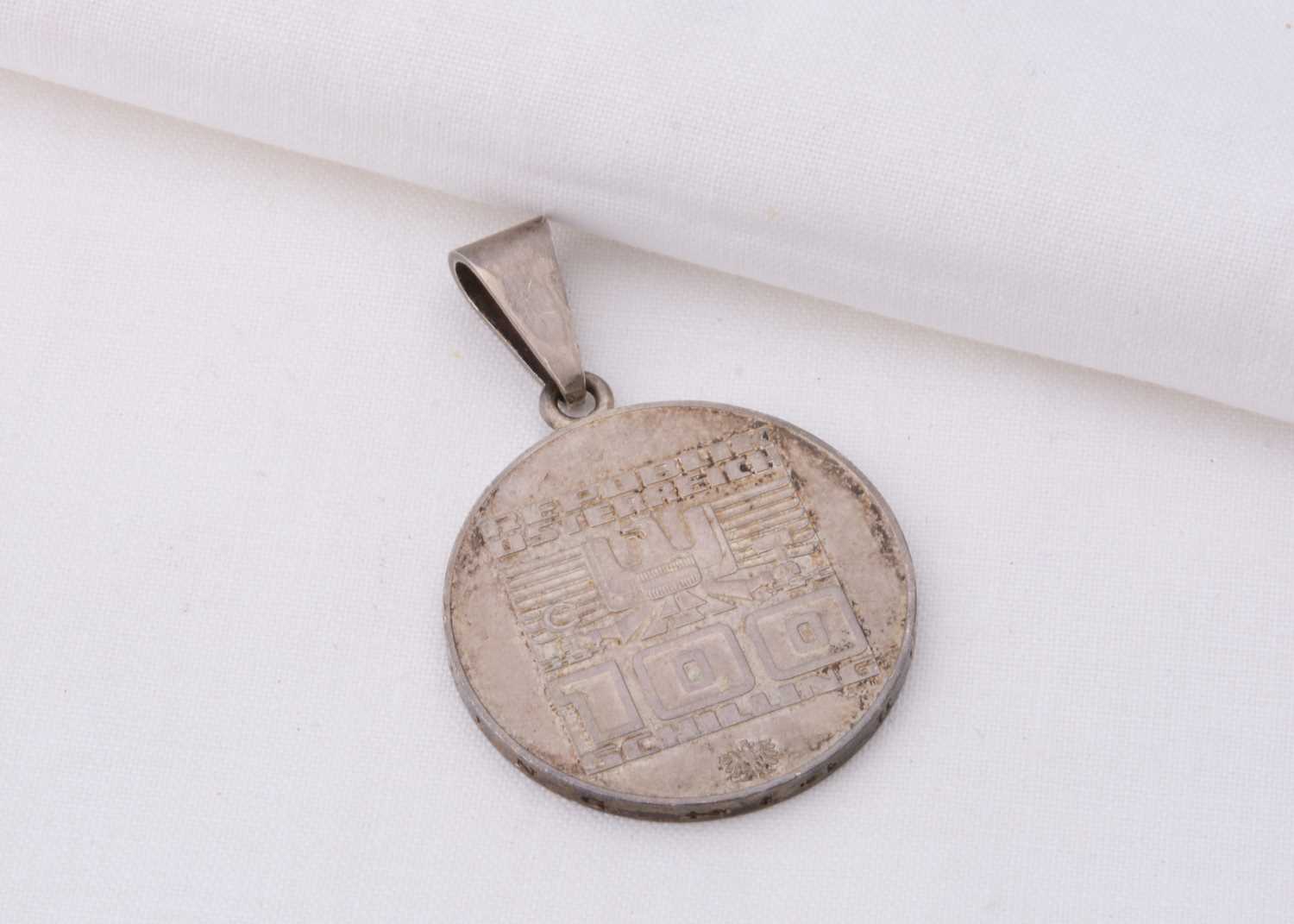 Lot 71 - A silver 1976 Austrian winter Olympic coin