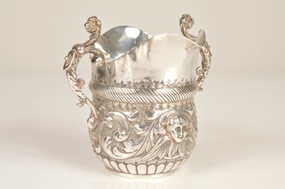 Lot 329 - A late Victorian silver presentation jug by JHR