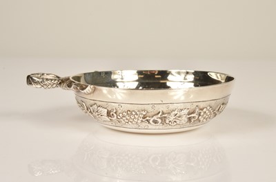 Lot 338 - A 1960s silver taste du vin by JHO