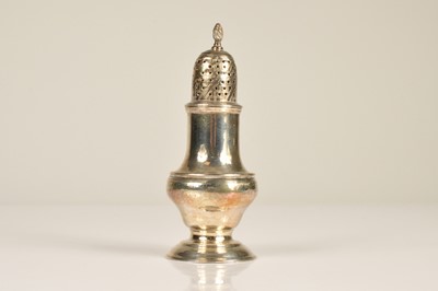 Lot 344 - A George III silver pepper by R.R