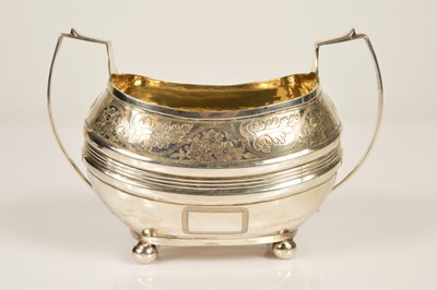 Lot 369 - A George III silver sugar basin