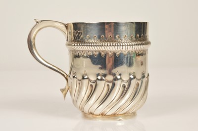 Lot 371 - A late Victorian silver Christening mug by the Barnard's