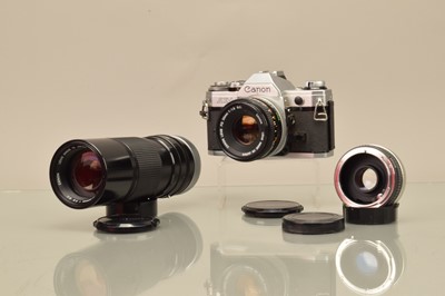 Lot 12 - A Canon AE-1 SLR Camera