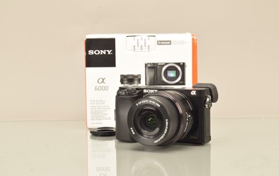Lot 17 - A Sony a6000 Digital Camera