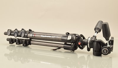 Lot 27 - A Manfrotto 190CXPRO4 Carbon Fibre Tripod