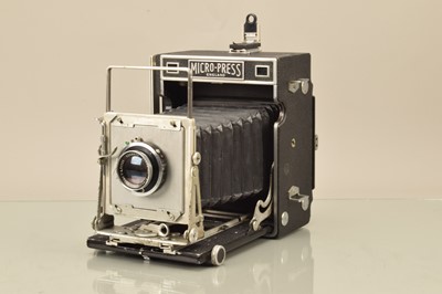 Lot 28 - A M.P.P. Micro-Press 5x4 Camera