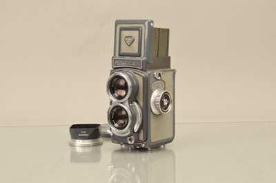 Lot 36 - A Rolleiflex Baby Grey TLR Camera