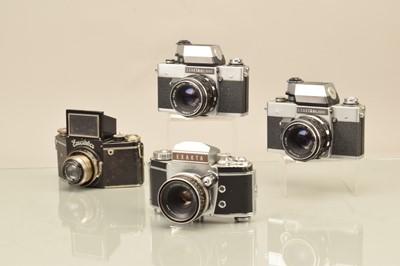 Lot 54 - Four Ihagee Exakta SLR Cameras