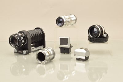 Lot 55 - Exakta Mount Lenses and Accessories