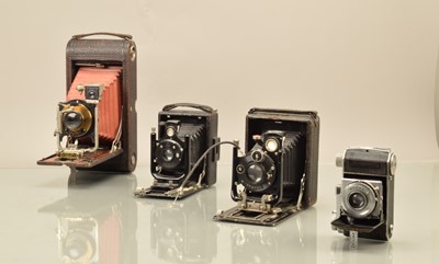 Lot 57 - A Group of Folding Cameras
