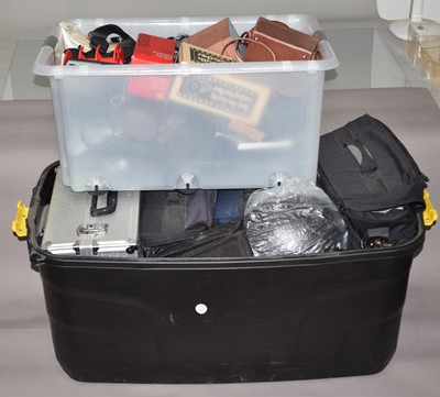 Lot 64 - Two Crates of Camera Related Accessories