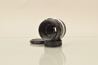 Lot 67 - A Nippon Kogaku Micro Nikkor 55mm f/3.5 Pre Ai Lens