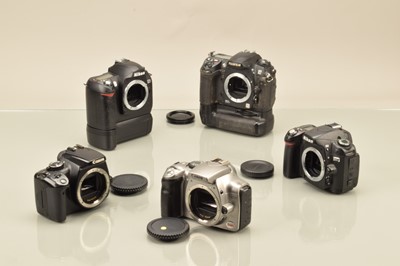 Lot 95 - Five DSLR Camera Bodies