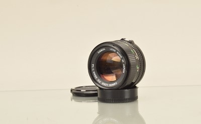 Lot 133 - A Canon FD 50mm f/1.4 Lens