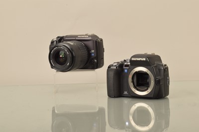 Lot 145 - Two Olympus E Digital Cameras