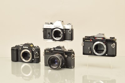 Lot 152 - Four SLR Cameras