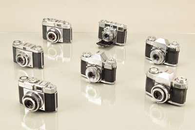 Lot 155 - A Group of Zeiss Ikon 35mm Cameras