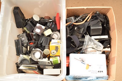 Lot 161 - Two Boxes of Camera Related Accessories