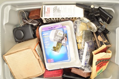 Lot 172 - A Box of Camera Related Accessories