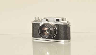 Lot 198 - A Canon III Rangefinder Camera