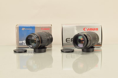Lot 210 - Two Canon EF Lenses