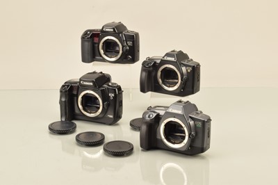 Lot 215 - Four Canon EOS Camera Bodies