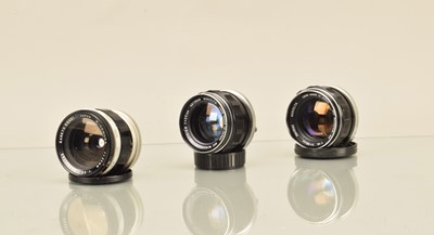 Lot 222 - Two Minolta MC Rokkor Lenses