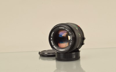 Lot 233 - A Canon FD 50mm f/1.4 Lens