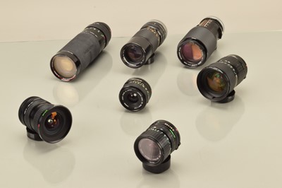 Lot 234 - Canon FD and FD Mount Lenses