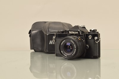 Lot 243 - A Nikon FE SLR Camera