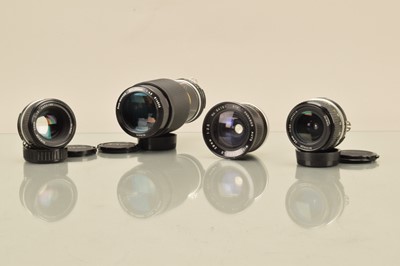 Lot 244 - A Group of Nikon Lenses