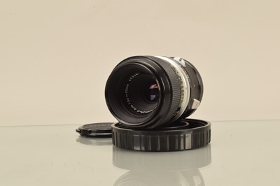 Lot 246 - A Nikon Micro-Nikkor P55mm f/3.5 Pre Ai Lens