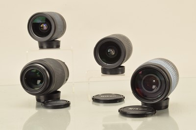 Lot 254 - Four Nikon AF Lenses