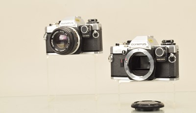 Lot 278 - Two Olympus OM-10 SLR Cameras