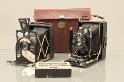 Lot 281 - Two Folding Plate Cameras